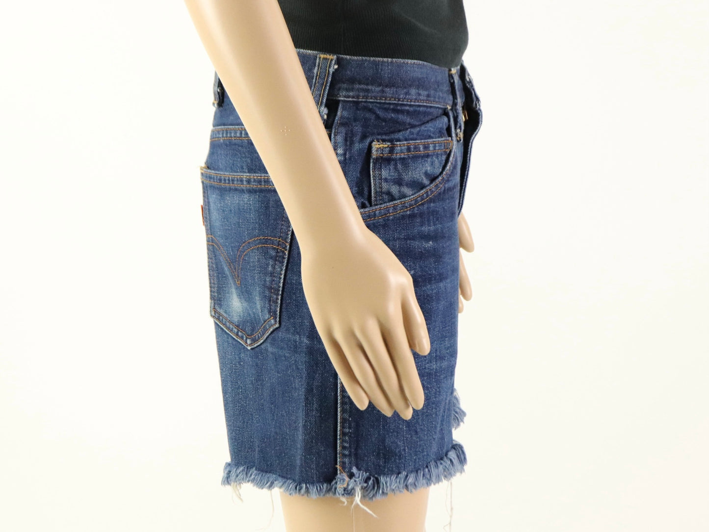 Levi’s Orange Tab Denim Shorts, 1970s Vintage