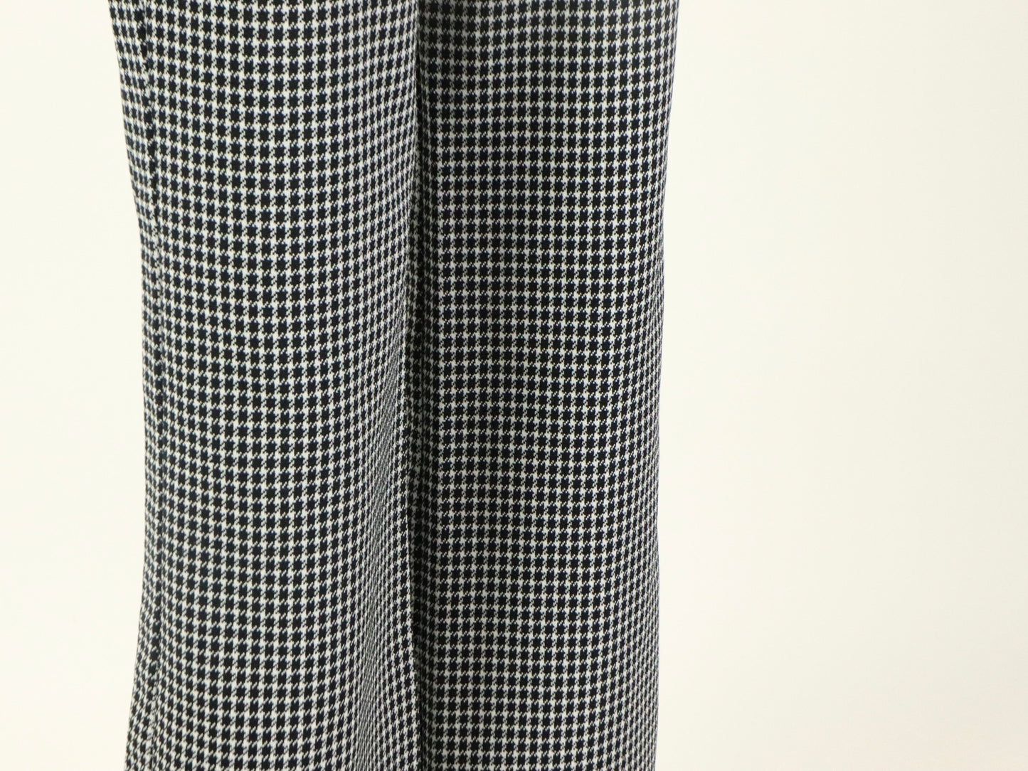 Gingham flare pants, 1970s vintage