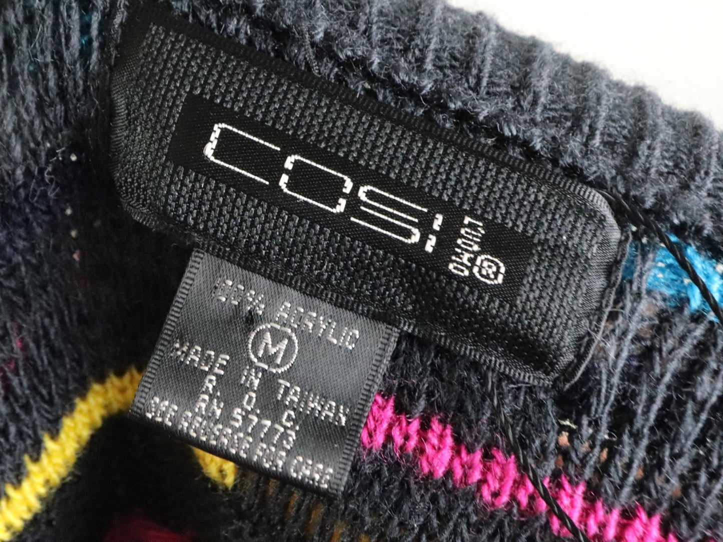 Knit Crewneck Sweater, COSI, 1990s Vintage