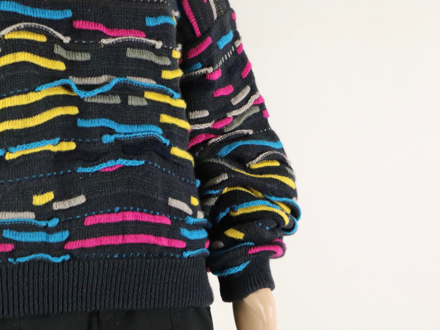 Knit Crewneck Sweater, COSI, 1990s Vintage
