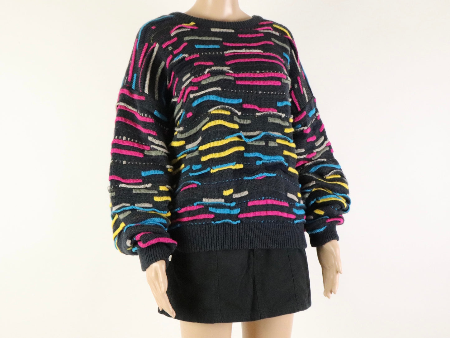 Knit Crewneck Sweater, COSI, 1990s Vintage