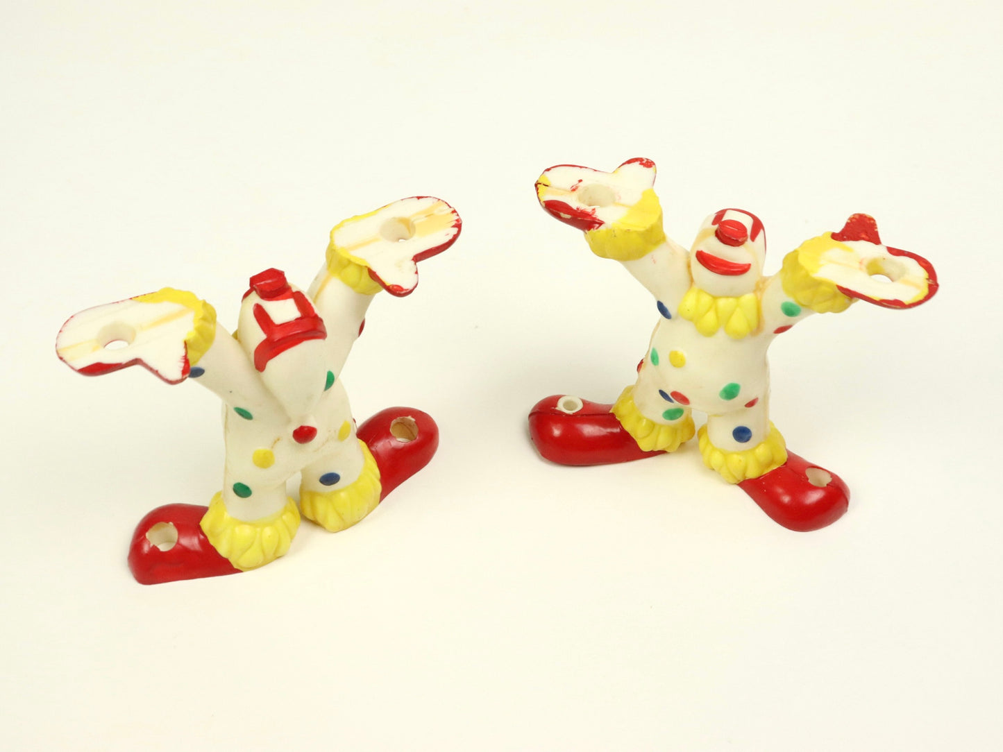 Wilton Clown Cake/Cupcake Toppers 14 Pieces, 1970s Vintage