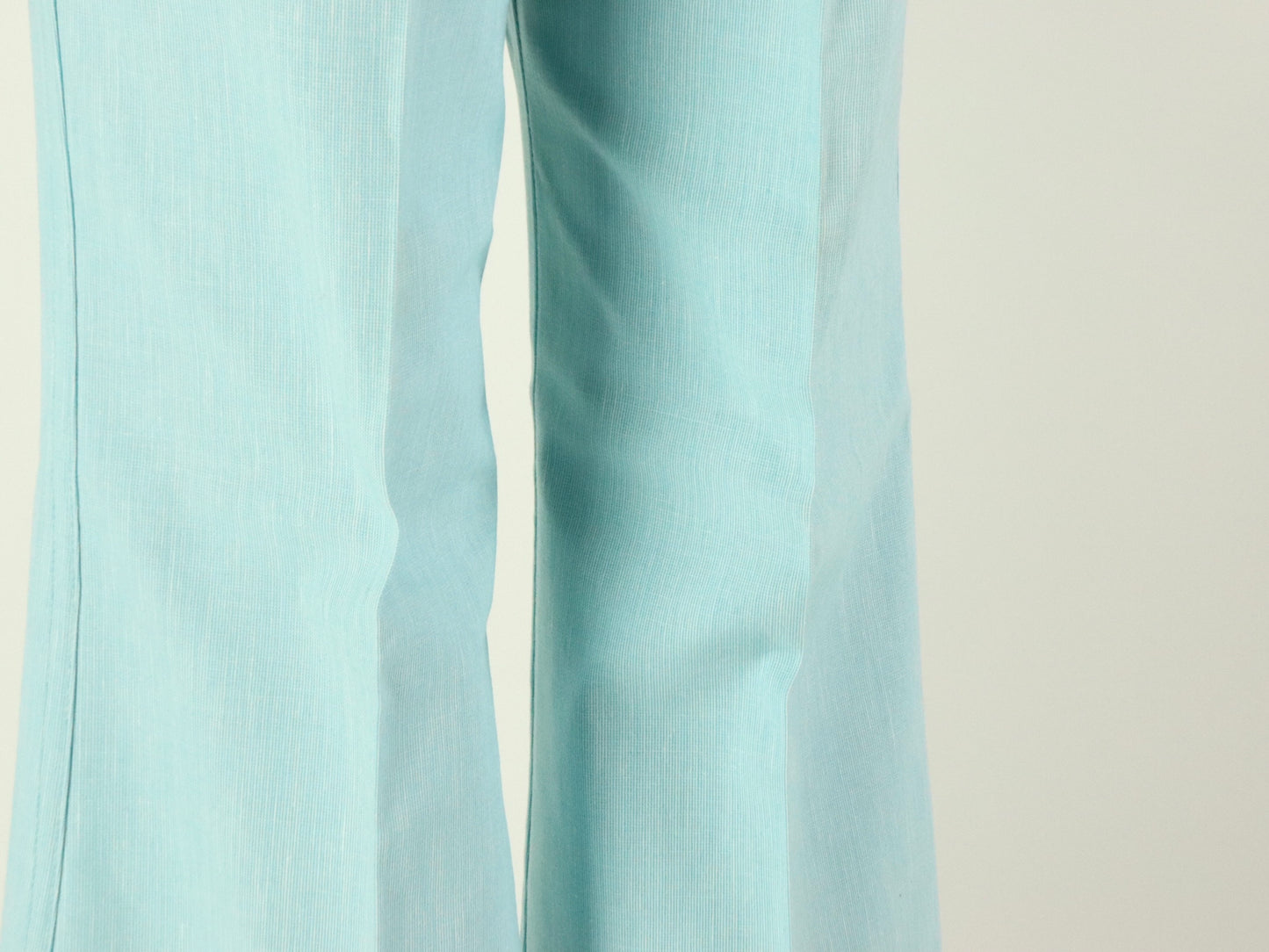 Light Blue Wrangler Flare Jeans, 1970s Vintage