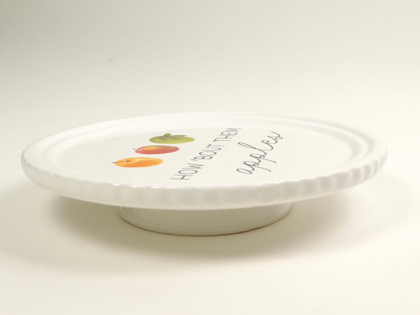 Ceramic Apple/Cherry Pie Dish with Lid