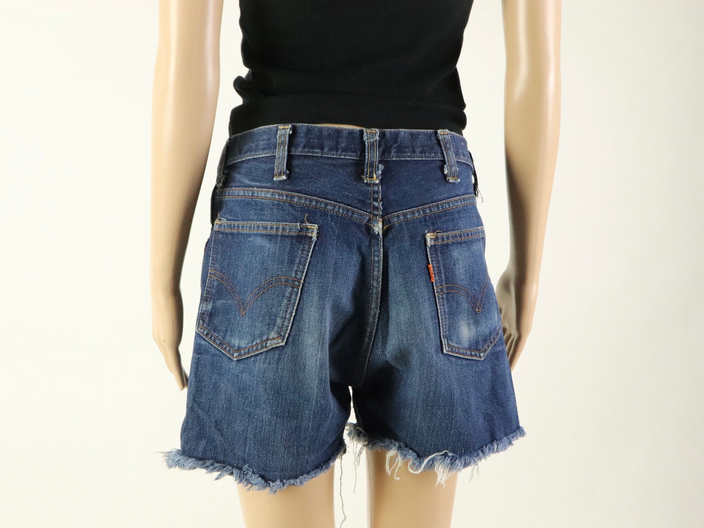 Levi’s Orange Tab Denim Shorts, 1970s Vintage