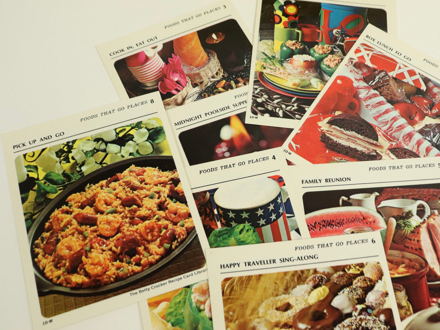 1971 Betty Crocker Recipe Card Library Box, Yellow, 1970s Vintage