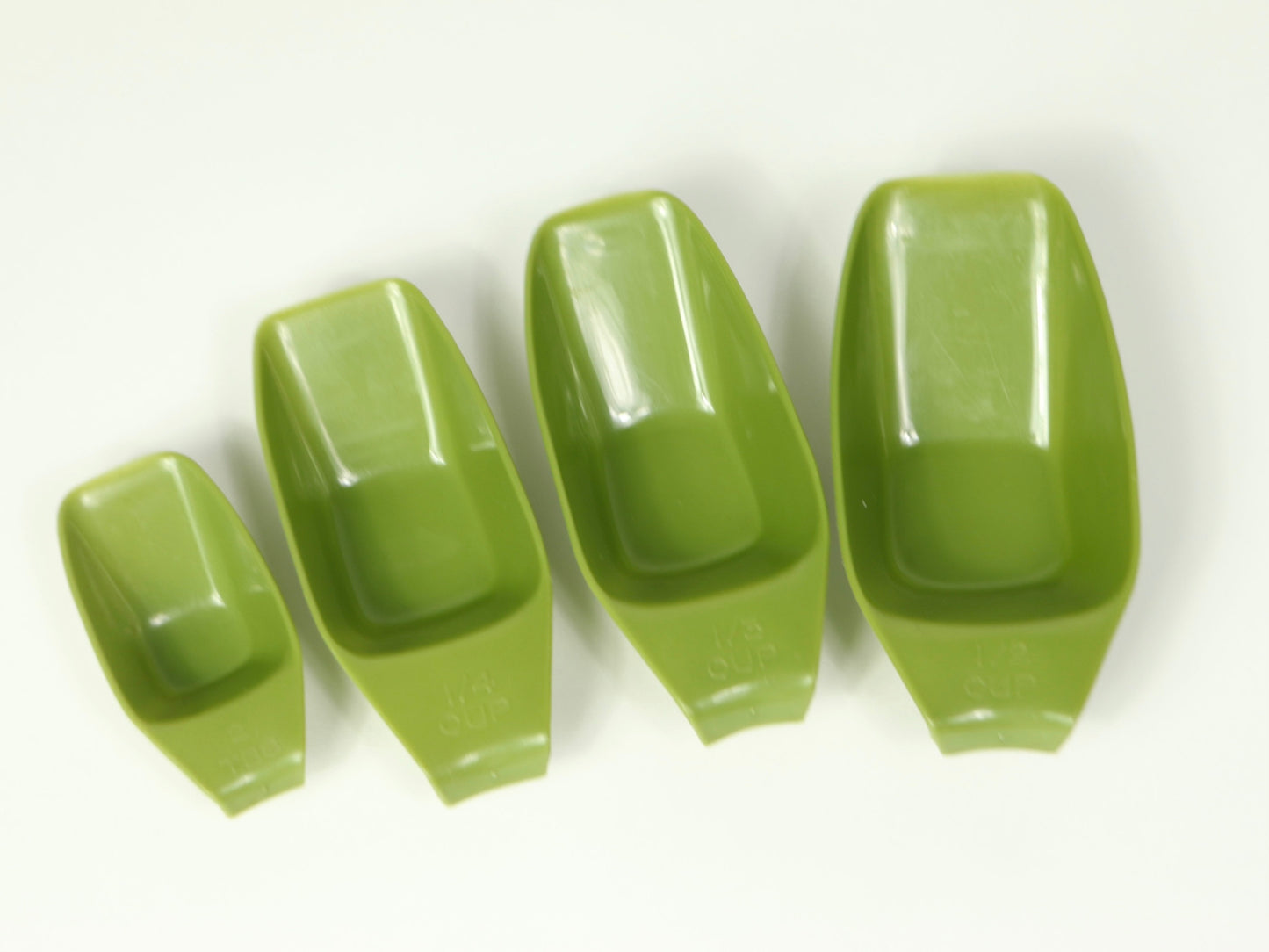 Avocado Green Retro Kitchen Set, 1970s Vintage