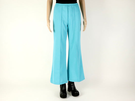 Blue flare pants, 1970s vintage