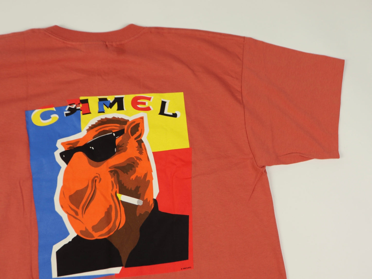 Orange Camel Classic Logo T-shirt, 1990s Vintage