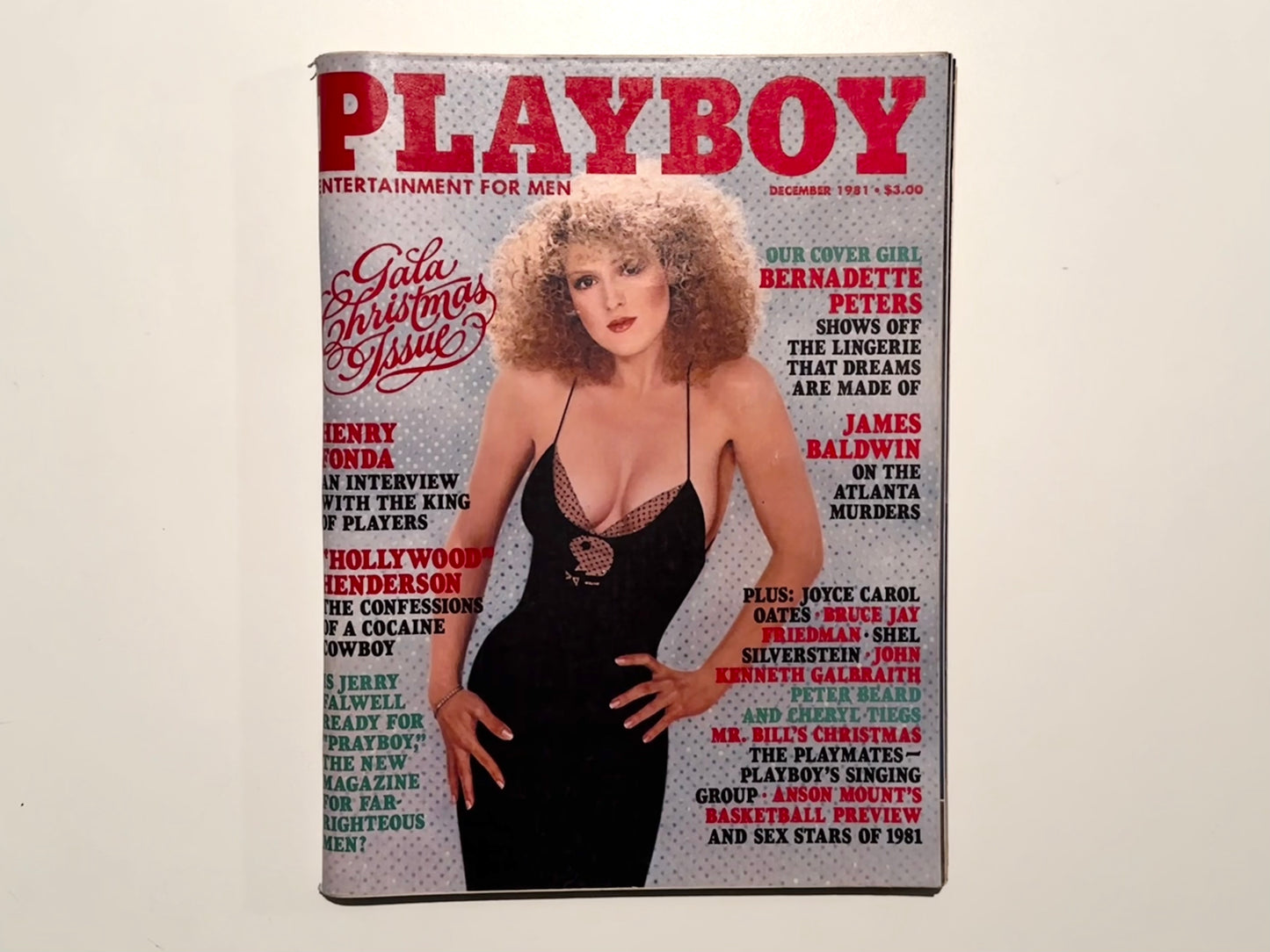 Playboy Magazine Christmas Set, 1980s Issues