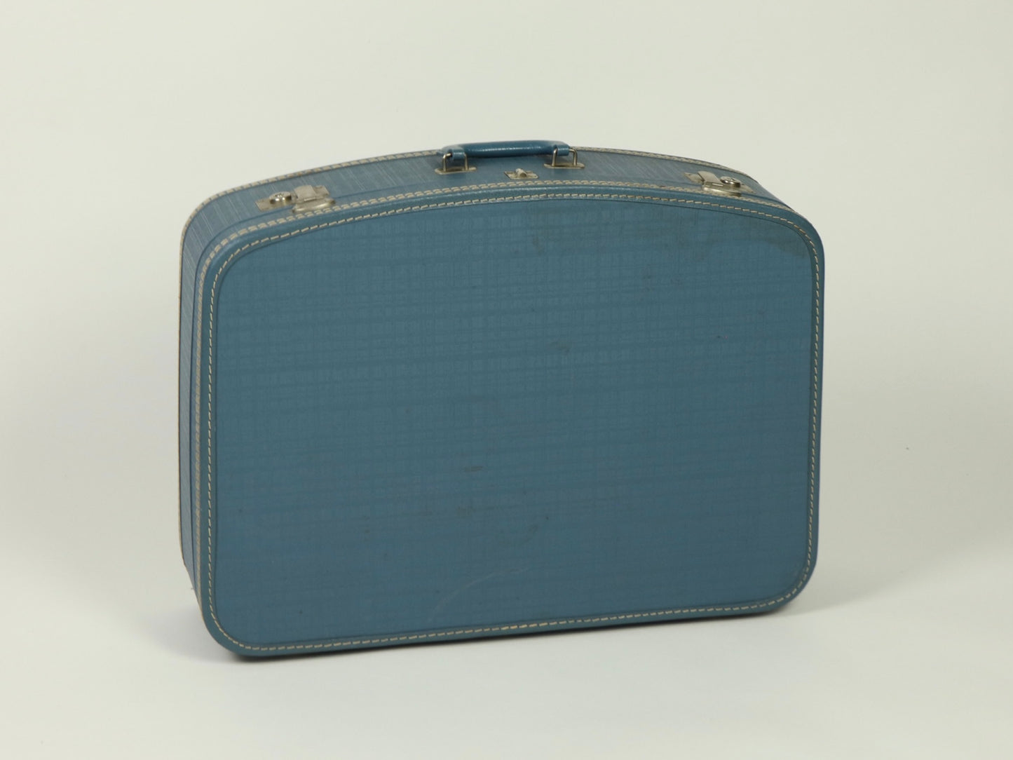 Blue Samsonite Hardshell Luggage Suitcase, 1960s Vintage