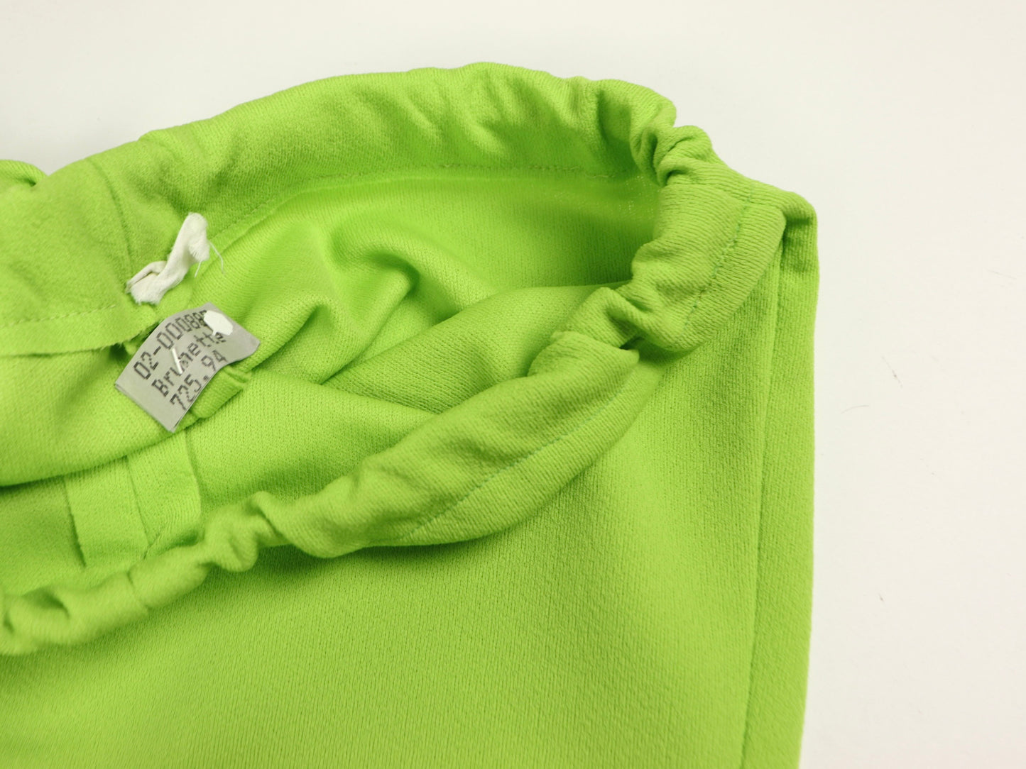 Lime Green Capri Flare Pants, 1970s Vintage