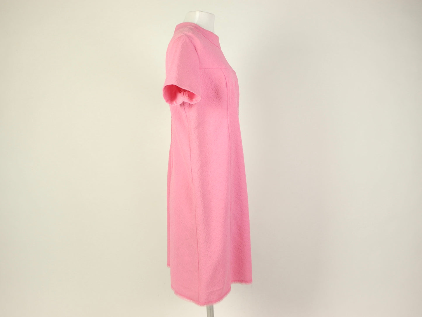 Pink Short Sleeve Dress, 1970s Vintage