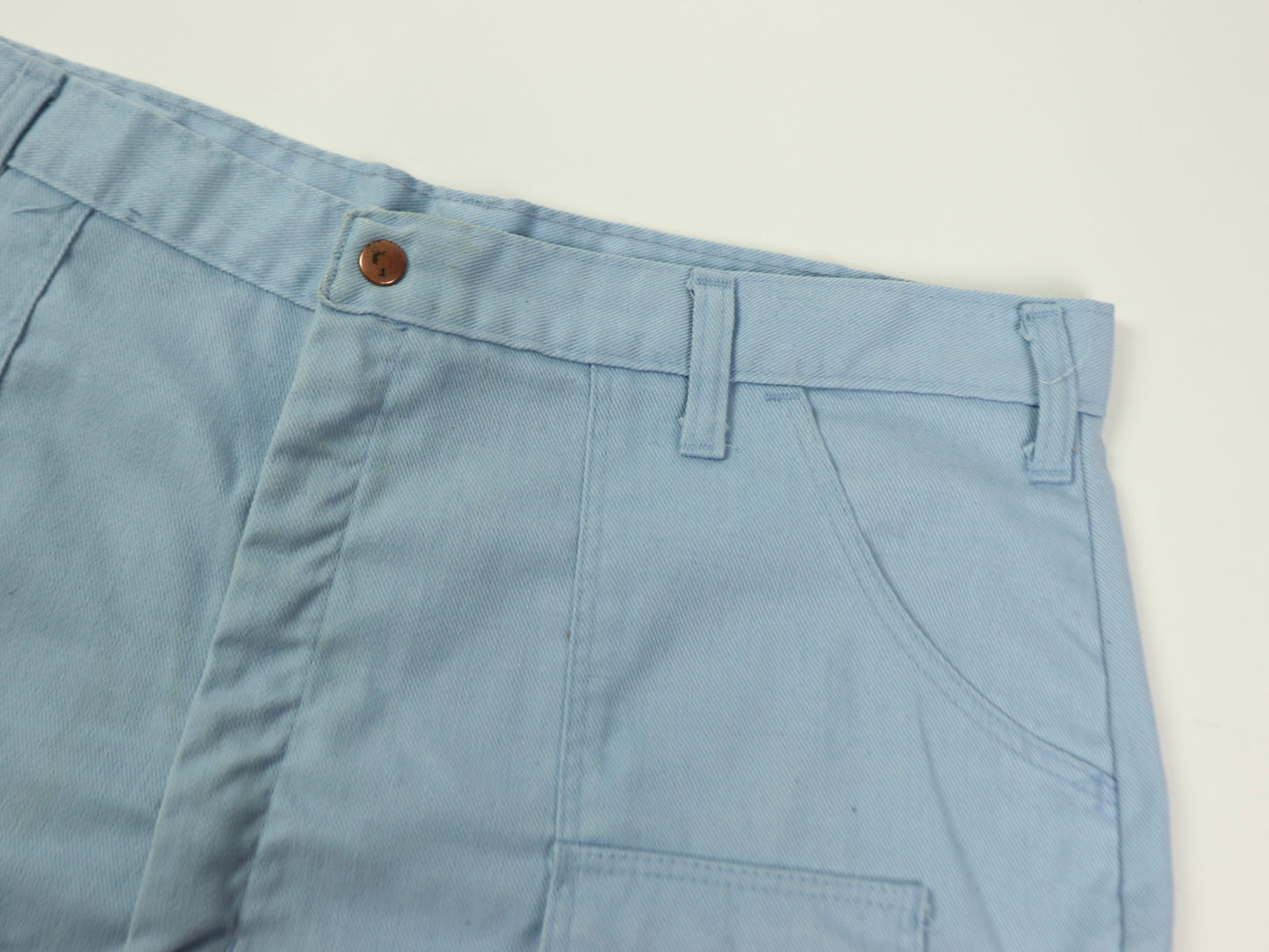 Blue Men’s Shorts, Sears Jeans Joint, 1970s vintage