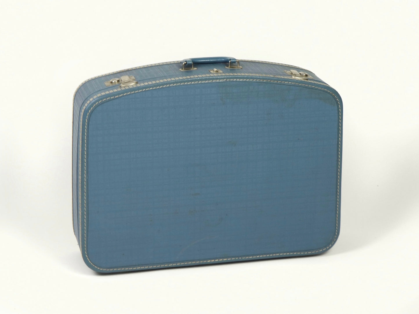 Blue Samsonite Hardshell Luggage Suitcase, 1960s Vintage