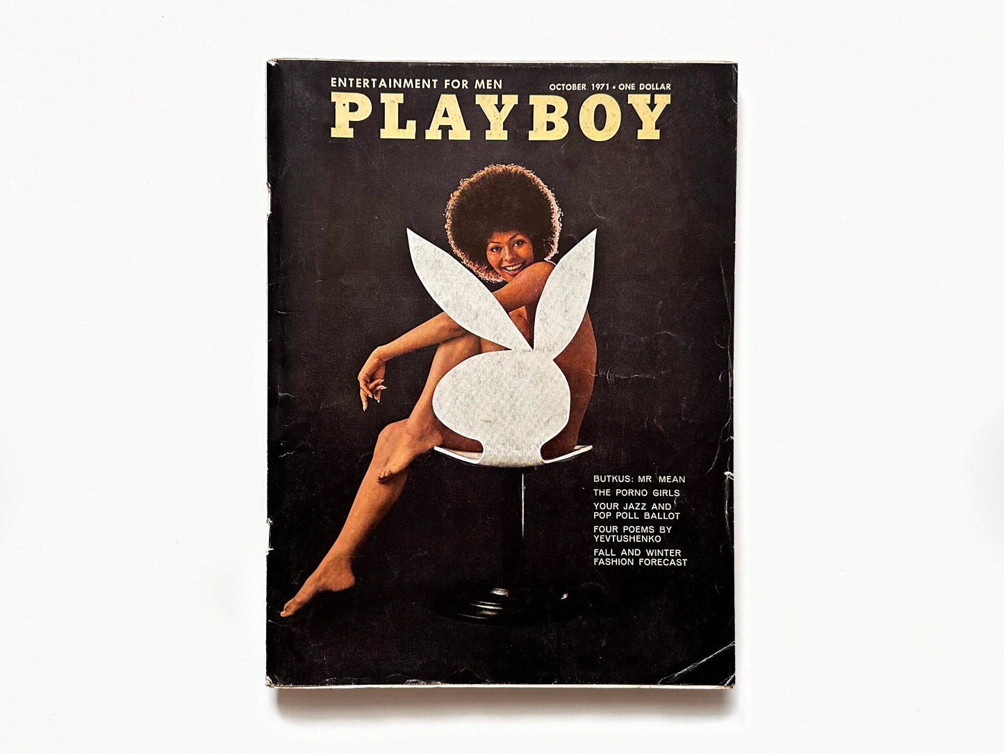 Playboy Magazine October 1971 Issue