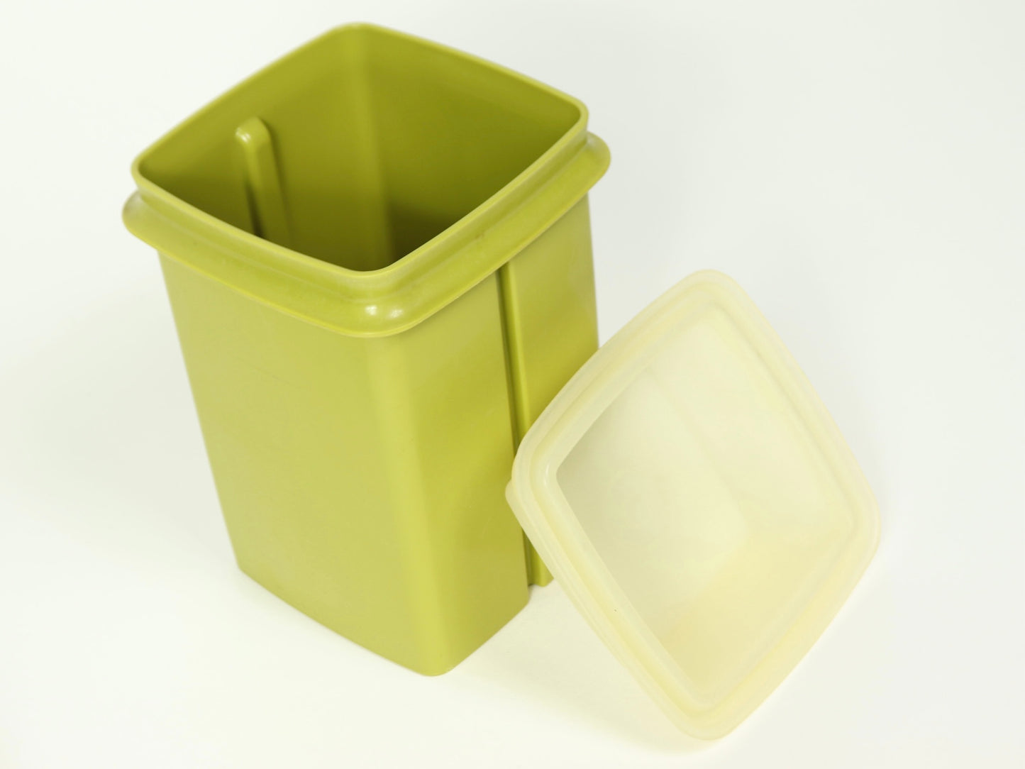 Avocado Green Retro Kitchen Set, 1970s Vintage