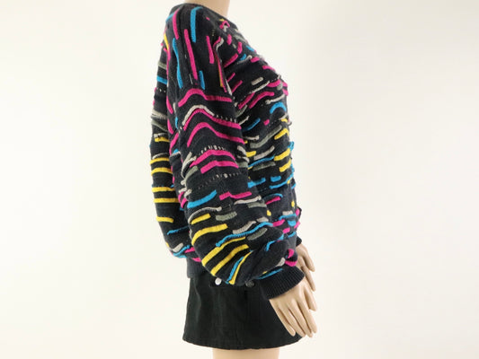 Knit Crewneck Sweater, COSI, 1990s Vintage