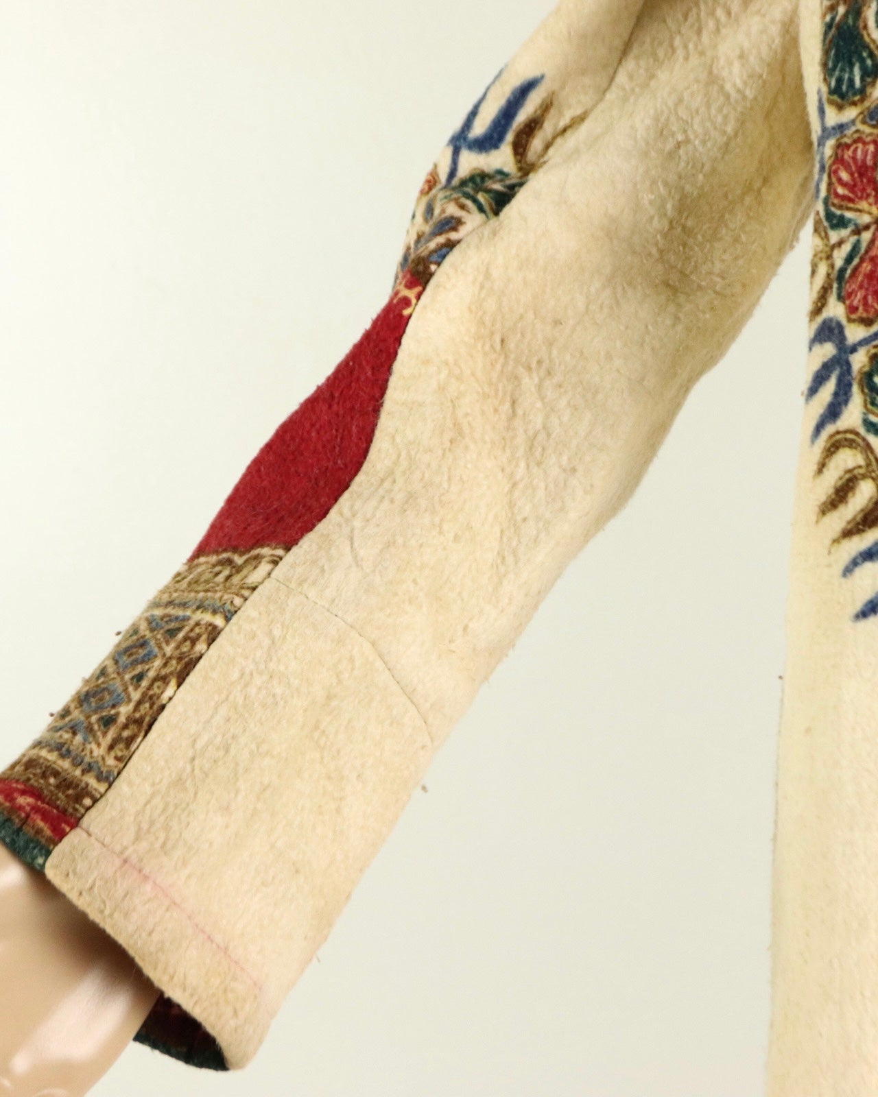 Tan Brushed Cotton hooded Jacket, 1970s Vintage