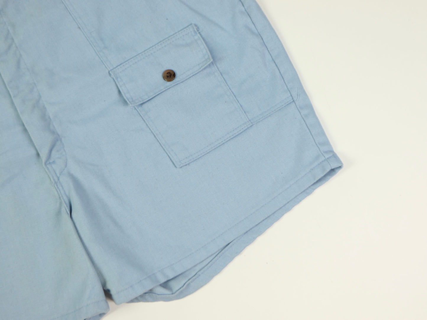 Blue Men’s Shorts, Sears Jeans Joint, 1970s vintage