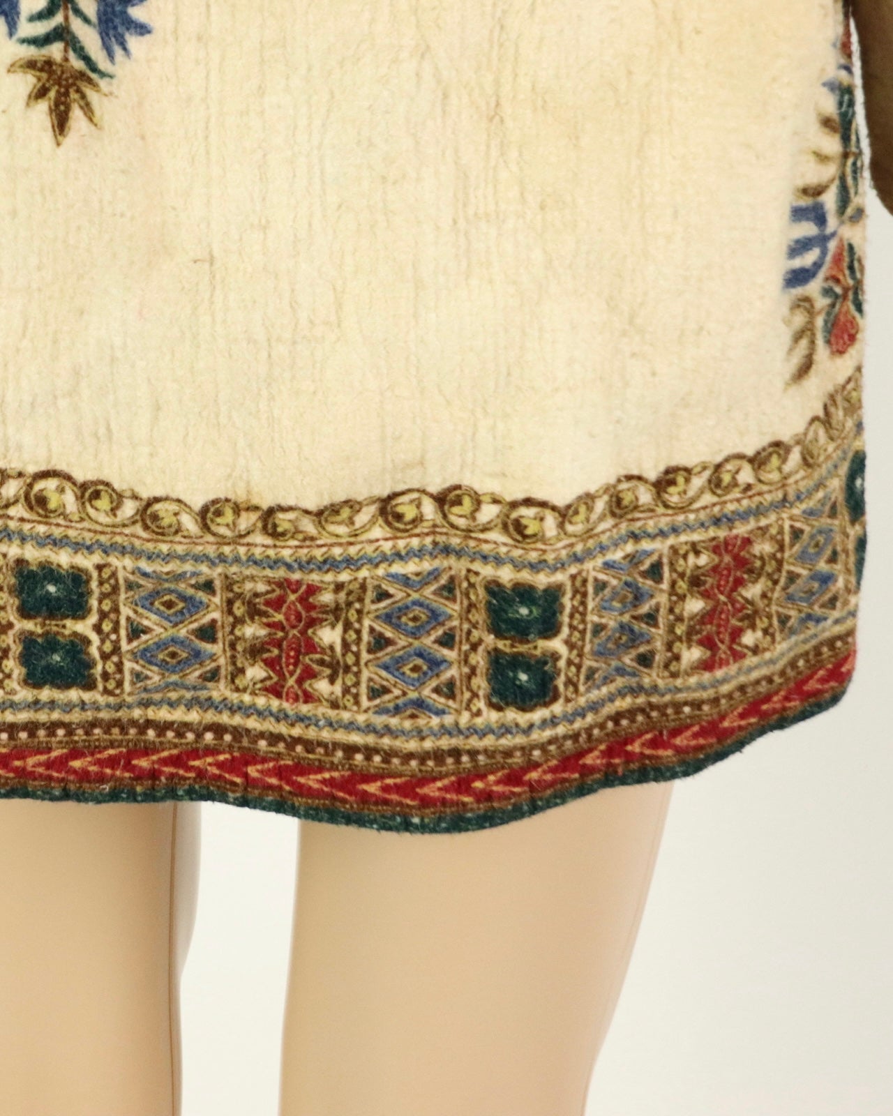 Tan Brushed Cotton hooded Jacket, 1970s Vintage