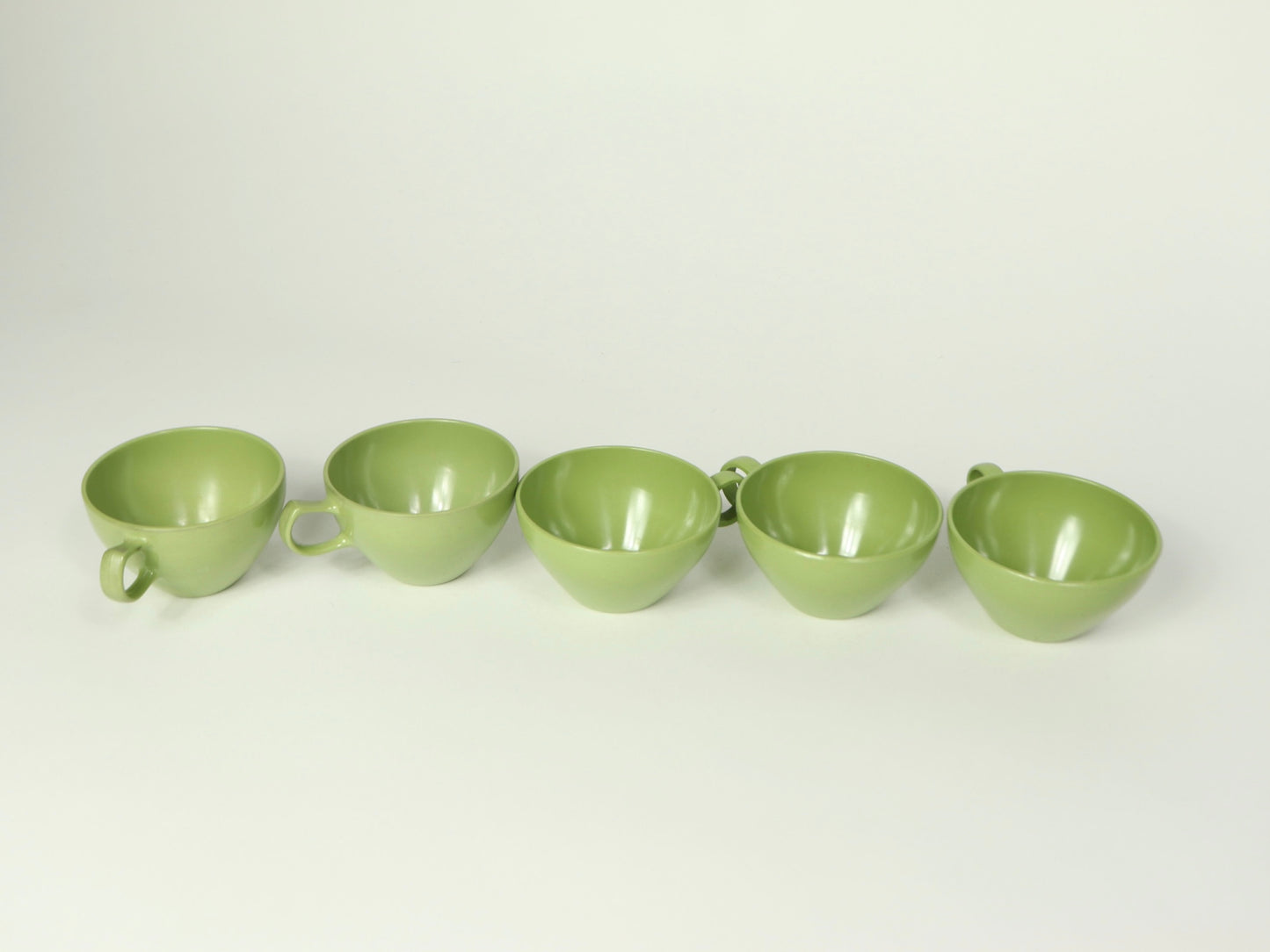 Avocado Green Retro Kitchen Set, 1970s Vintage