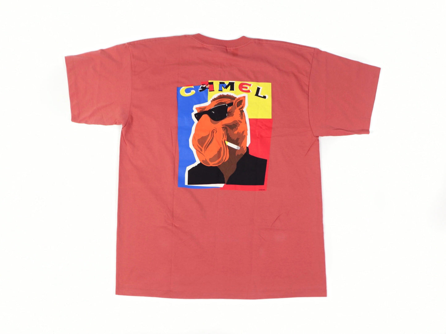 Orange Camel Classic Logo T-shirt, 1990s Vintage