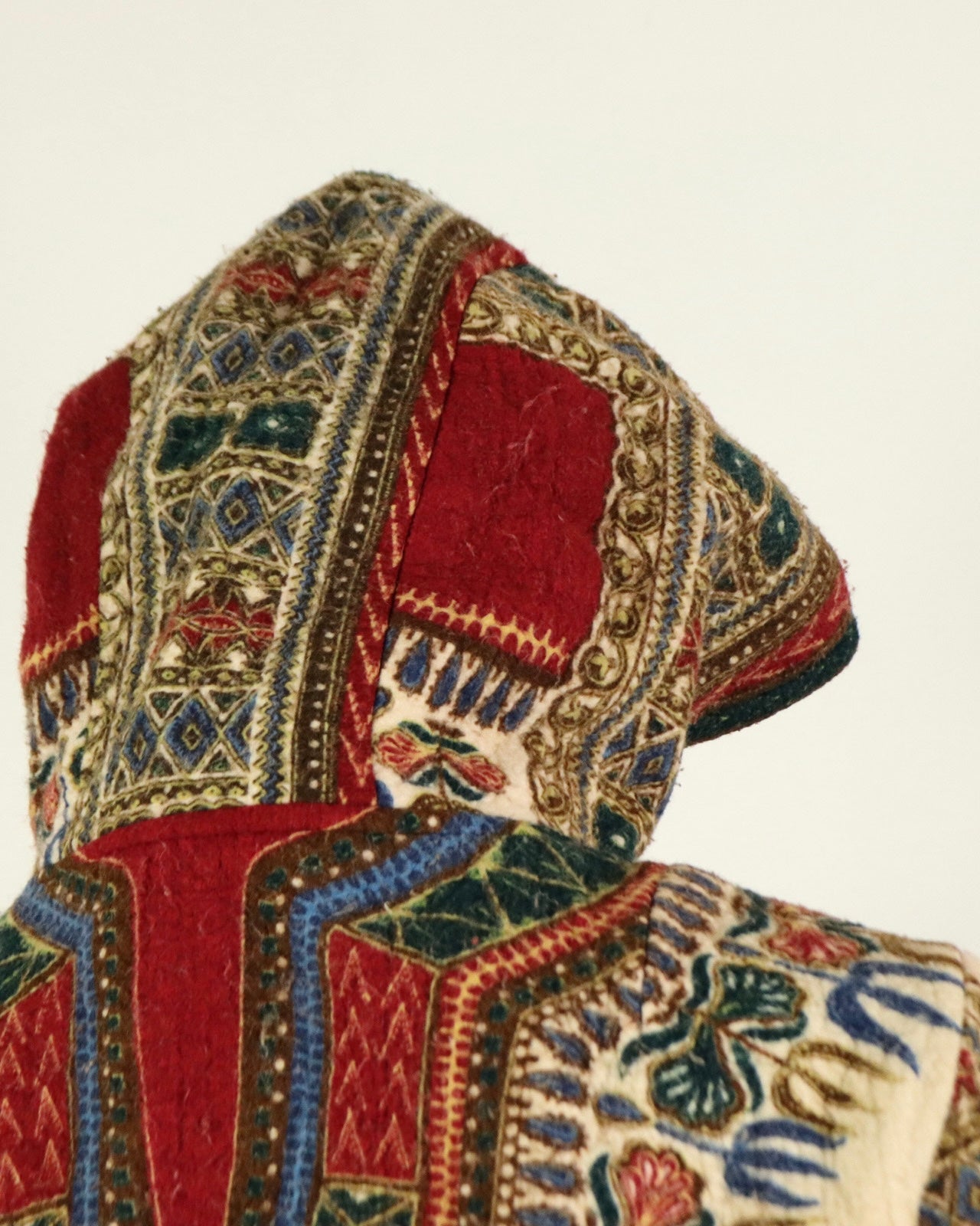 Tan Brushed Cotton hooded Jacket, 1970s Vintage