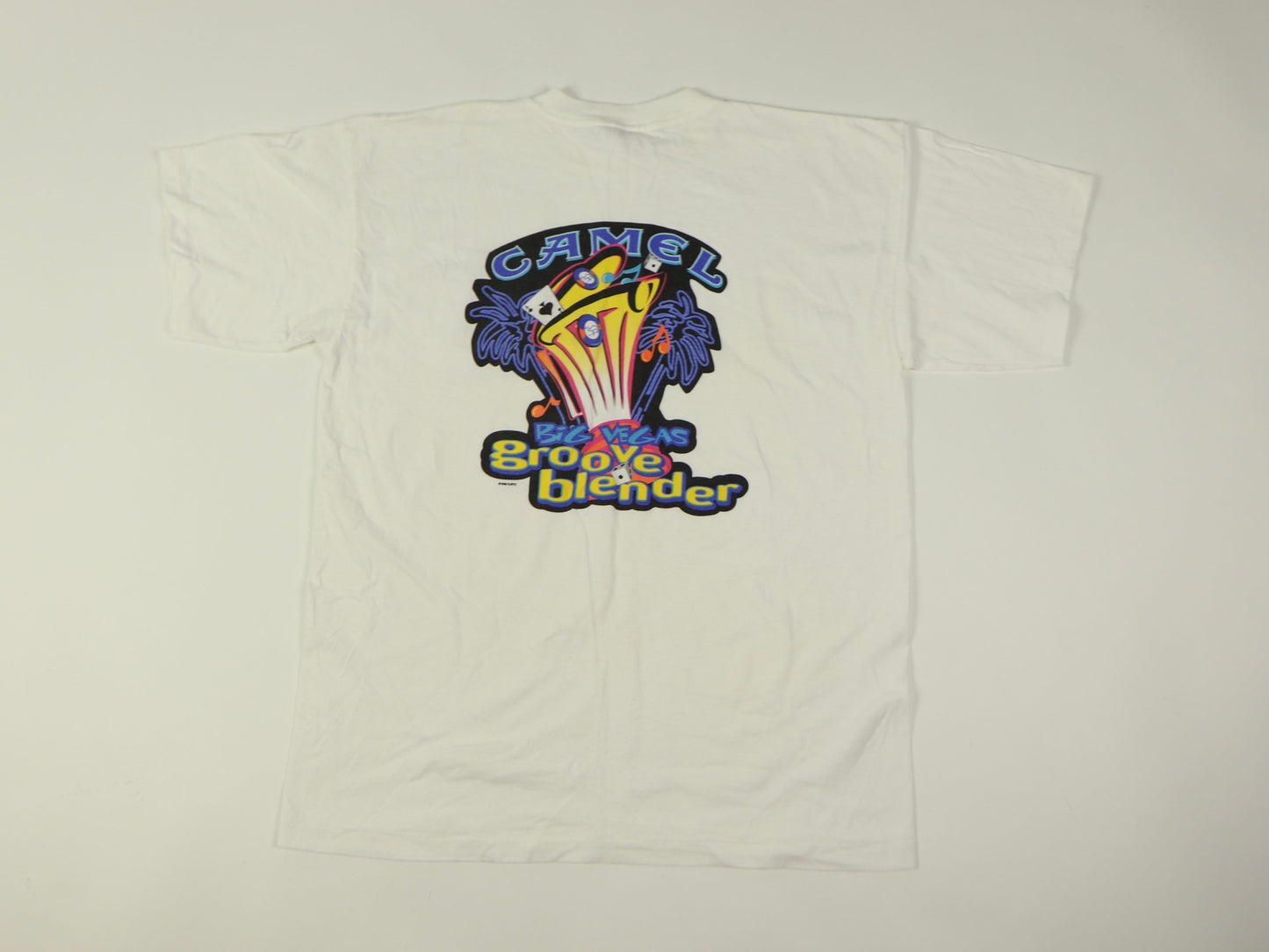 Camel Groove Blender Las Vegas T-shirt, 1990s Vintage