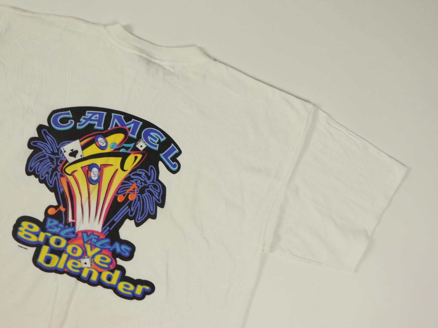 Camel Groove Blender Las Vegas T-shirt, 1990s Vintage