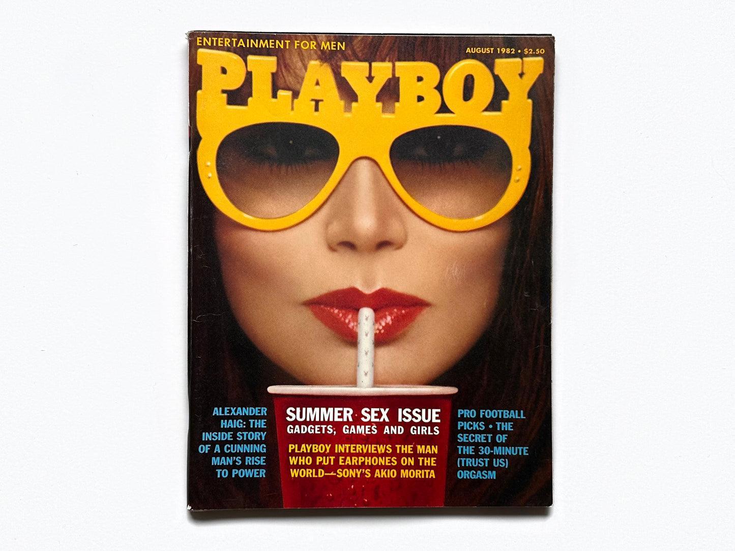 Playboy Magazine August 1982 Issue