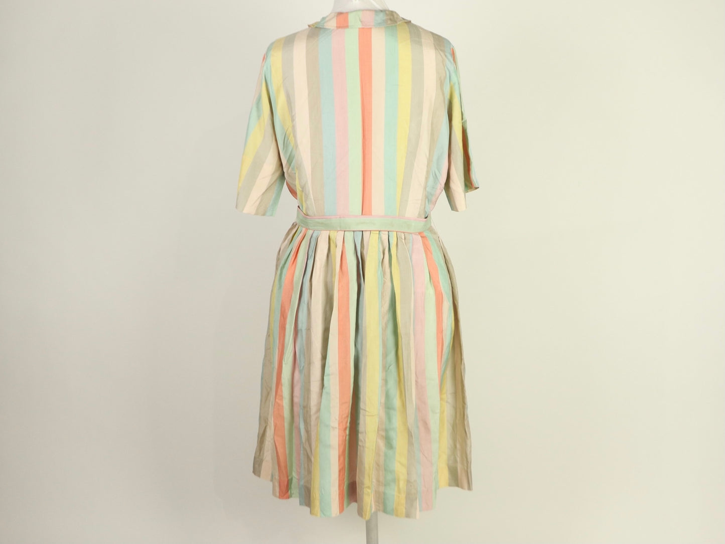 Silk Button Down Dress, Hope Reed, 1950s Vintage