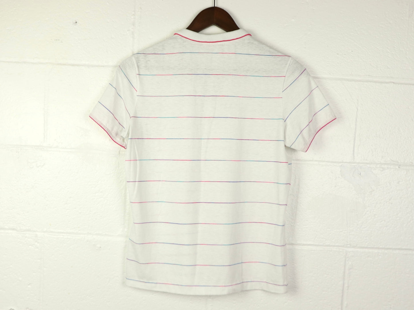 Pastel Tennis Shirt, TAIL, 1980s Vintage