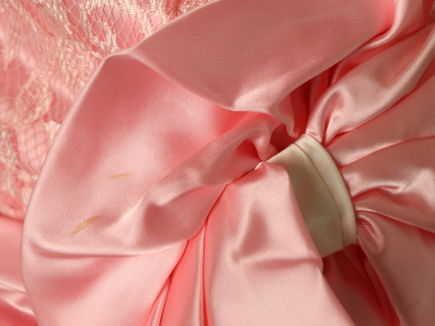 Pink Frilly Prom Dress, 1980s Vintage