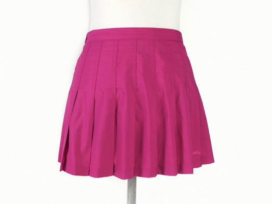 Pink Pleated Tennis Skirt, Kaelin, 1980s Vintage