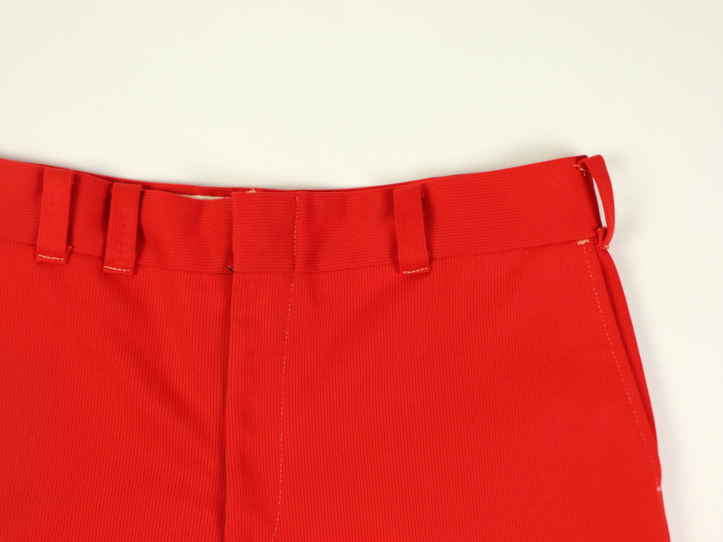 Red Men’s Short shorts, 1970s vintage