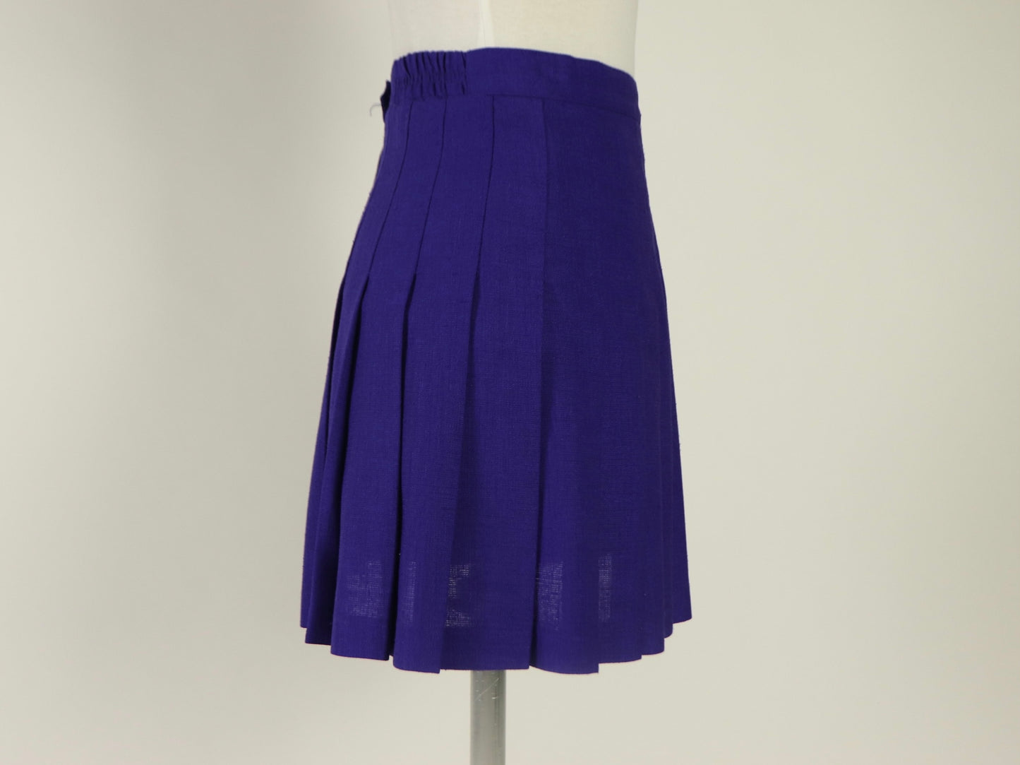 Purple Pleated Tennis Skirt, Hanasport, 1980s Vintage