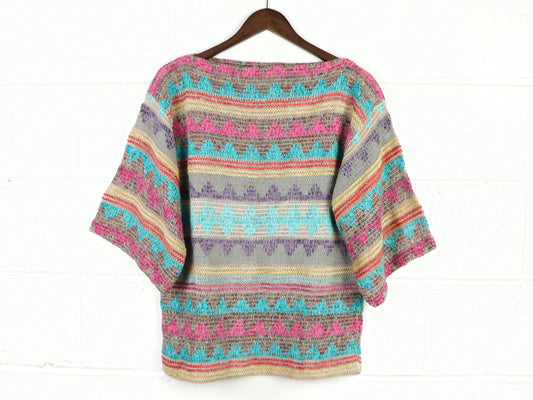 Boho sweater, 1970s vintage