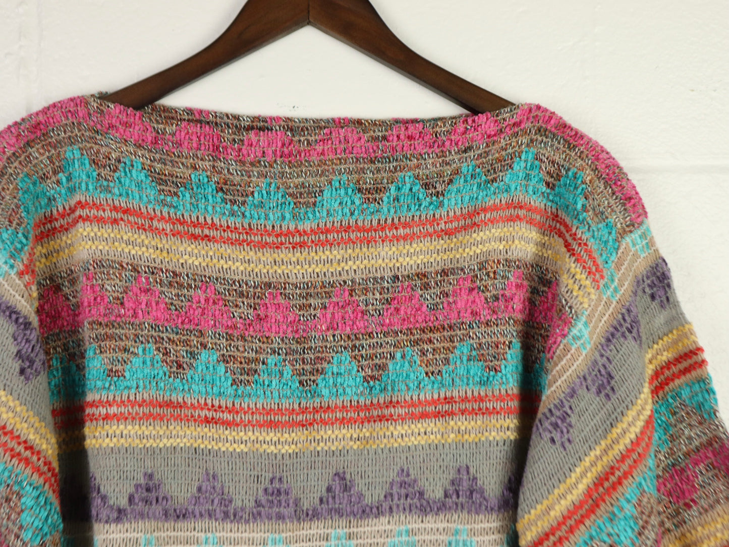 Boho sweater, 1970s vintage