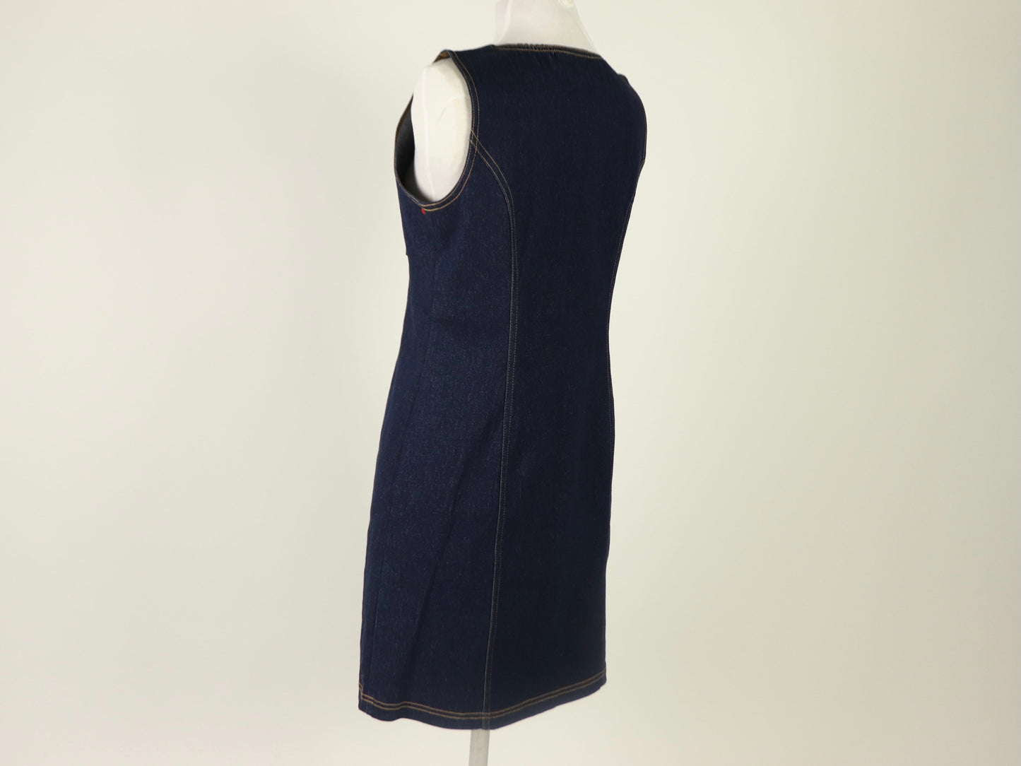 Denim mini dress, G.A.S, 1990s Vintage