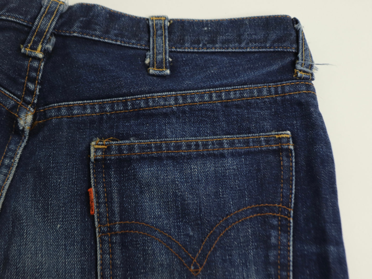 Levi’s Orange Tab Denim Shorts, 1970s Vintage