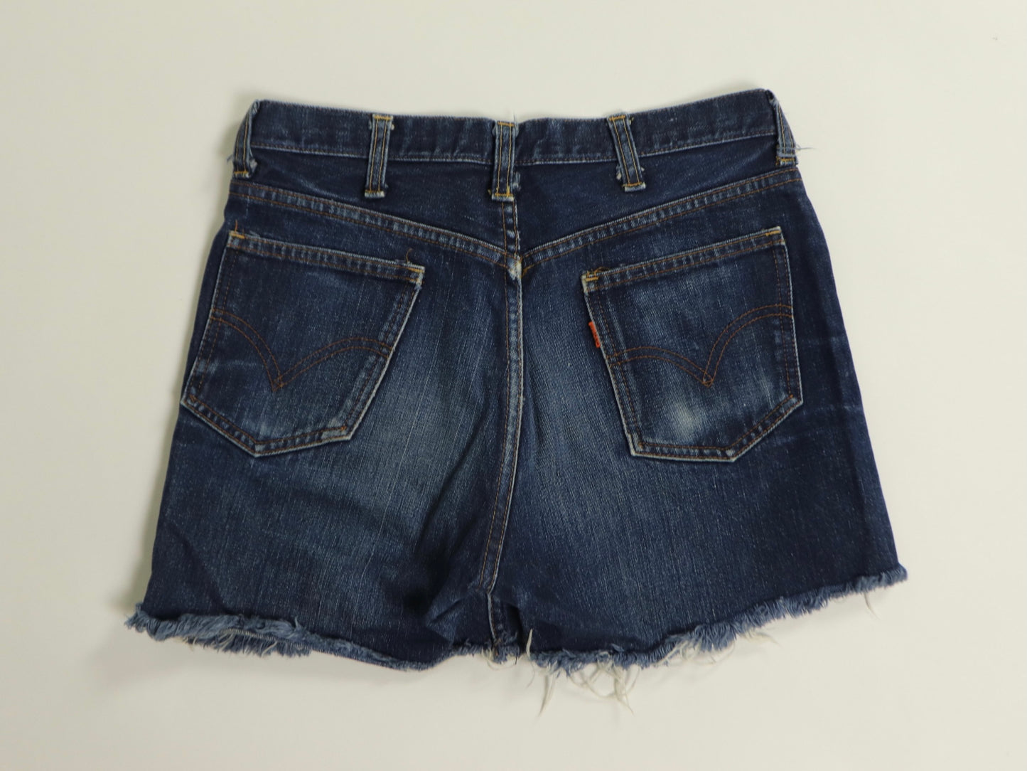 Levi’s Orange Tab Denim Shorts, 1970s Vintage