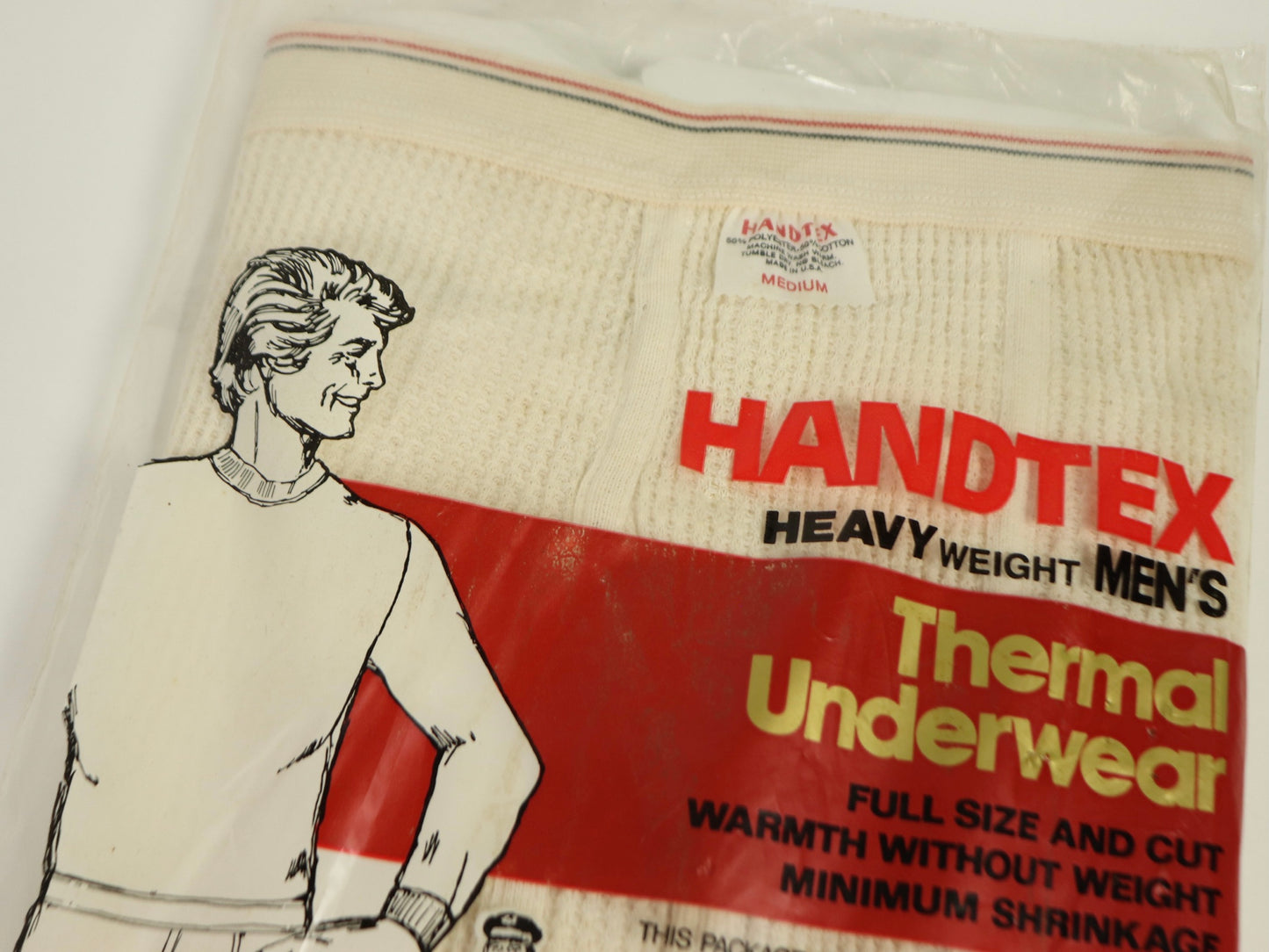 Deadstock Thermal Bottoms, Handtex, 1970s Vintage