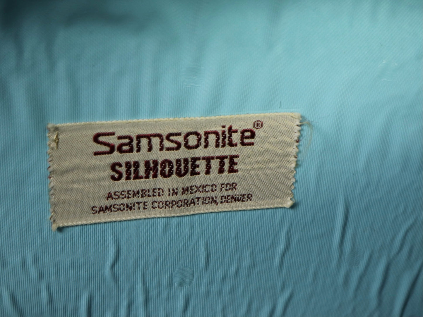 Samsonite Silhouette Luggage Bag, 1970s Vintage