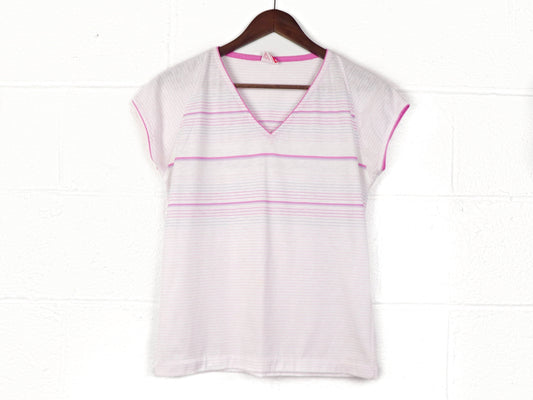 Pastel Tennis Shirt, TAIL, 1980s Vintage