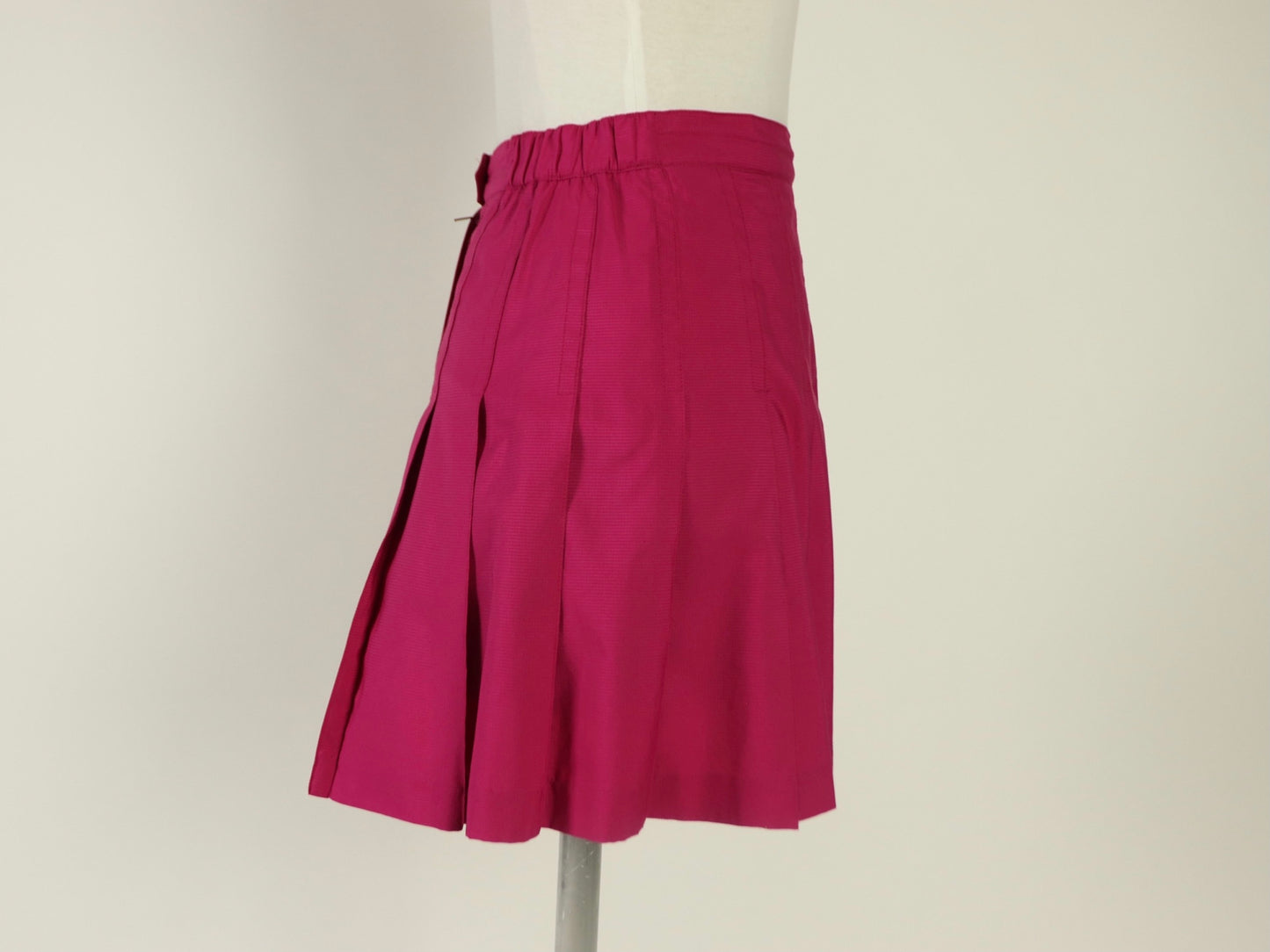 Pink Pleated Tennis Skirt, Kaelin, 1980s Vintage