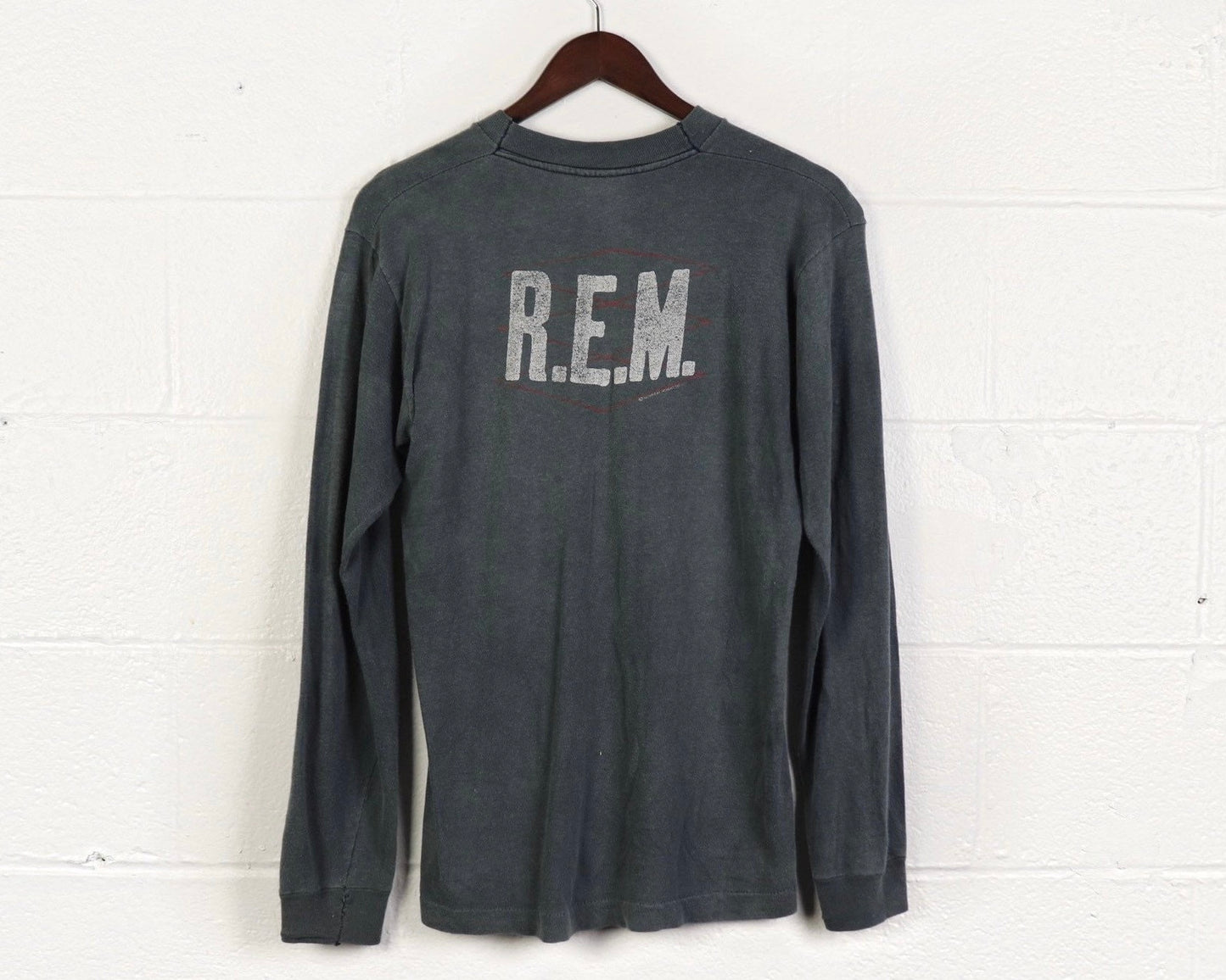 R.E.M little America tour shirt, long sleeve, 1984 vintage, extremely rare