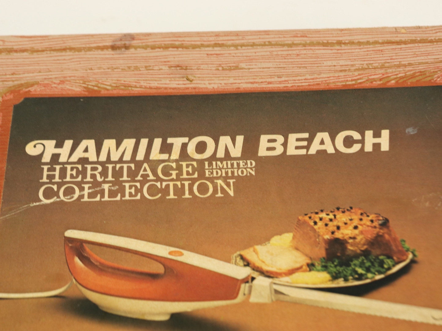 Hamilton Beach Scovill switchable electric knife, orange, Limited Edition Heritage Collection Model 279