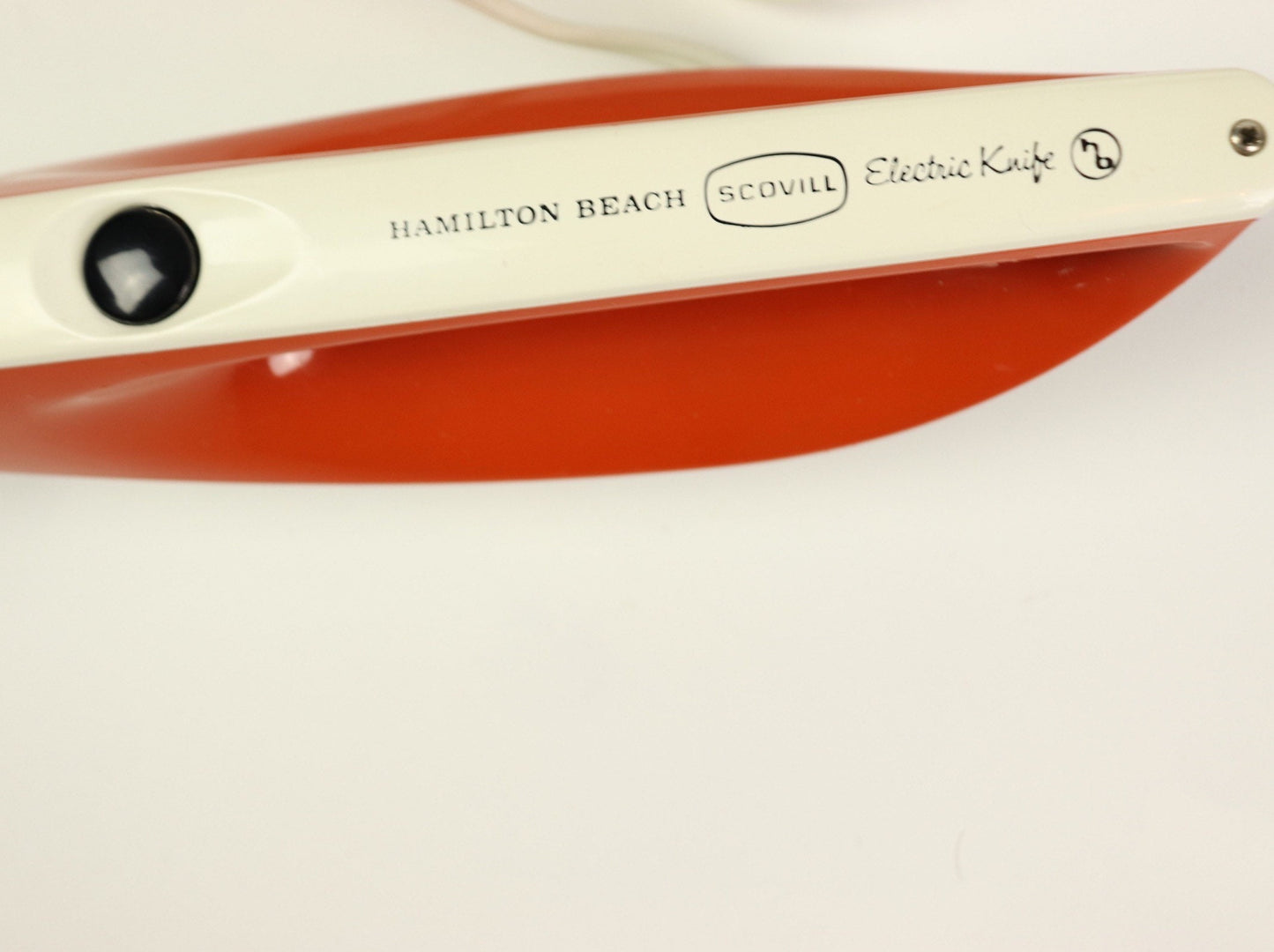 Hamilton Beach Scovill switchable electric knife, orange, Limited Edition Heritage Collection Model 279